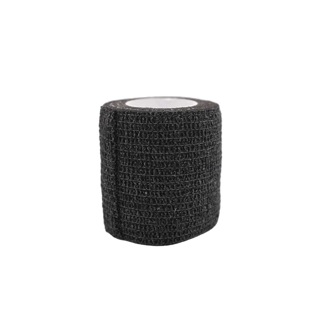 Black self adhesive sports tape