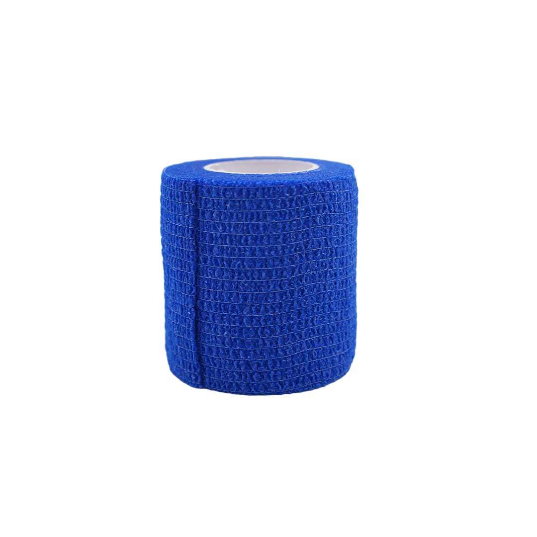 Blue self adhesive sports tape