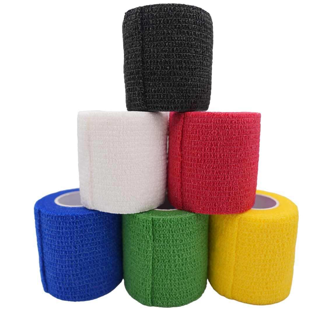 Multi Purpose Sports Self Adhesive Tape in 6 different colours