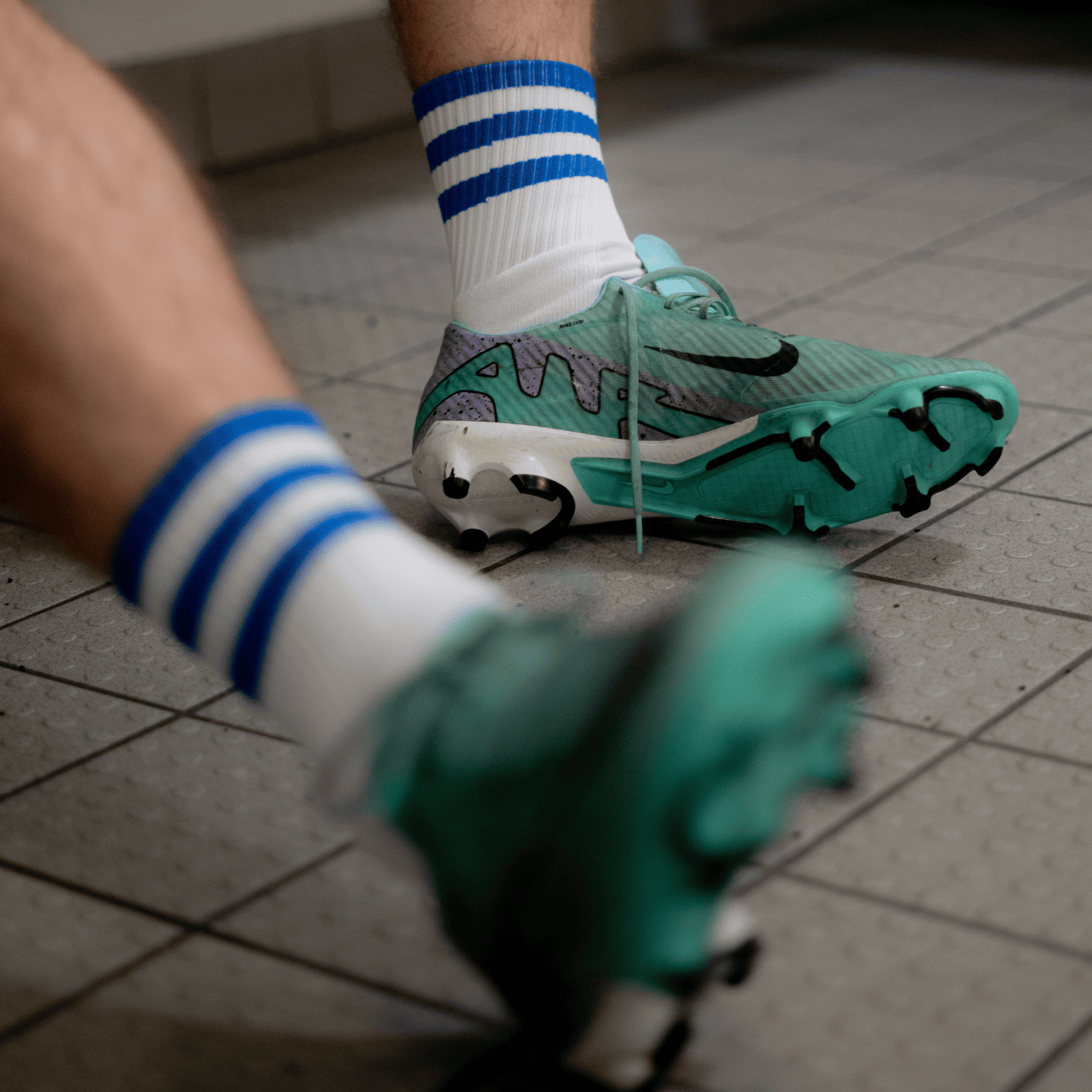 GRIPTEC performance grip socks providing traction and control for Gaelic games players