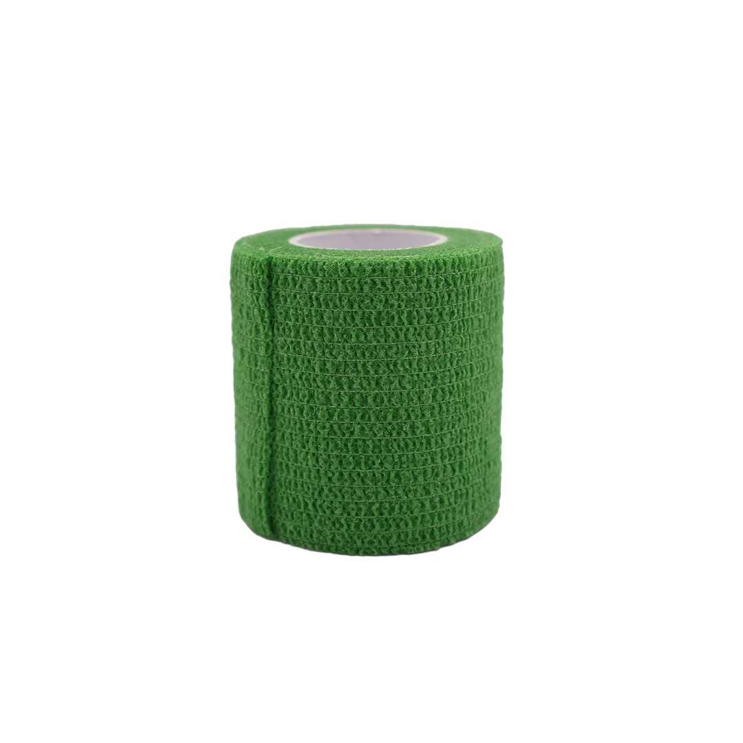 Green self adhesive sports tape