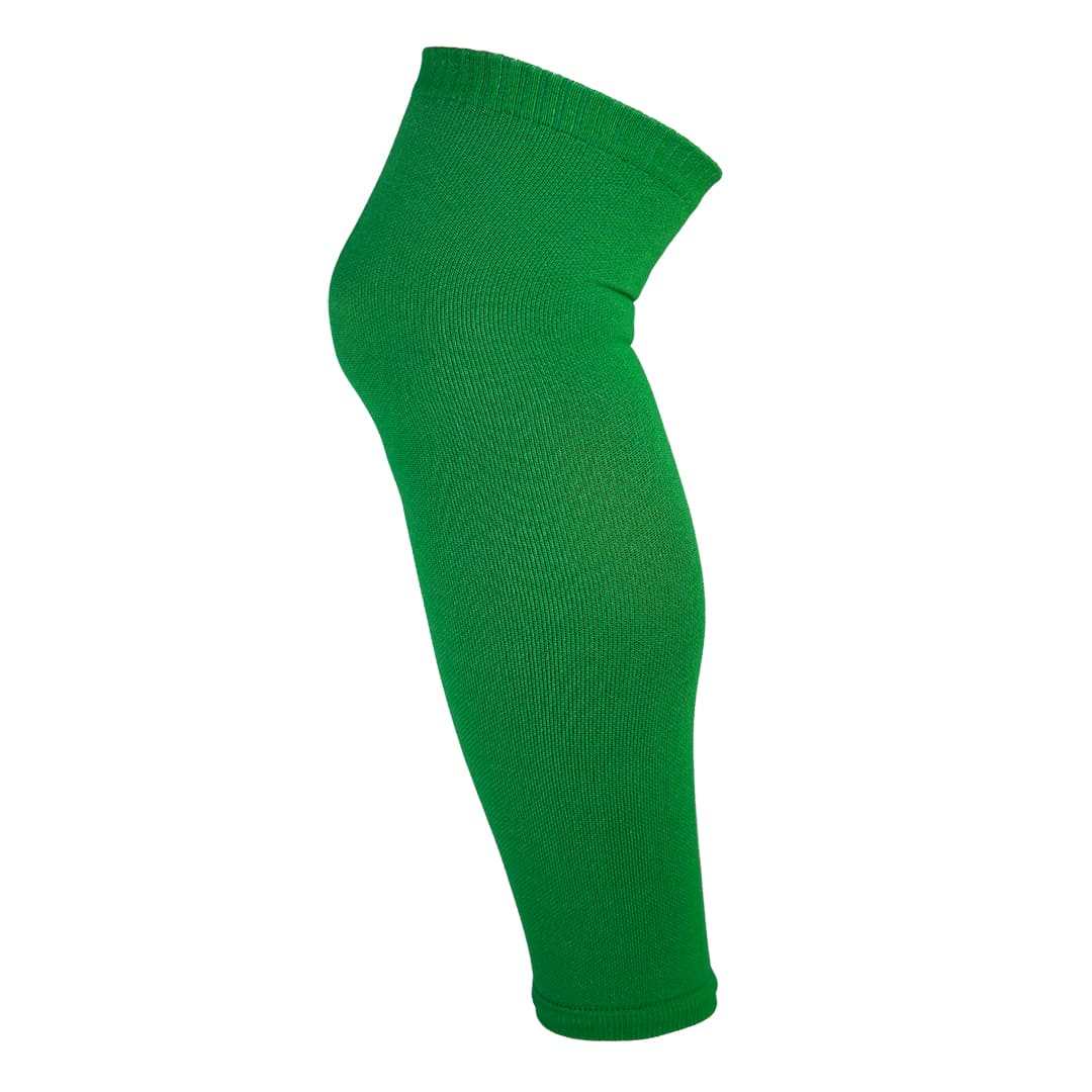 Green GRIPTEC sock sleeve, footless design for wearing over grip socks
